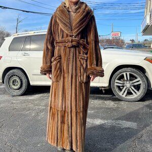 Vintage Fendi Mink Fur in Wild Brown